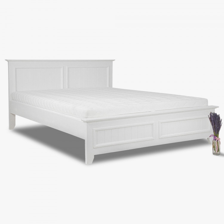 Dřevěná provence postel, Lille 160 x 200 cm , Postele z masivu- 3