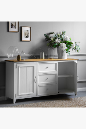 Dřevěná provence komoda, Lille typ 219 , Komody- 1 2