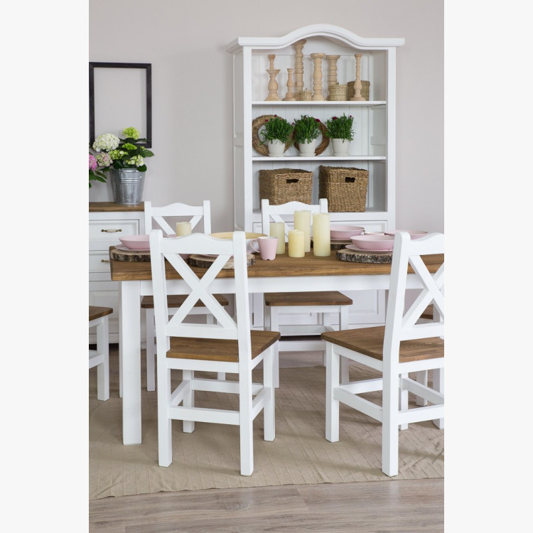 Drevená polica, Canne , nábytok Provence- 7