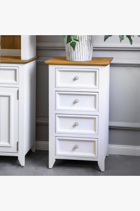 Drevená provence komoda úzka, Lille typ 210