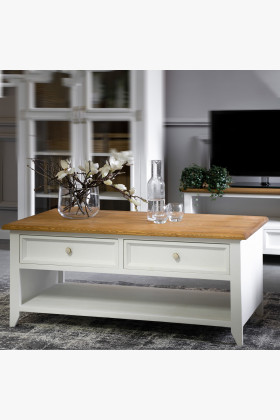 Drevený provensálsky konferenčný stolík, Lille