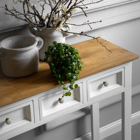 Dřevěný provence příruční stolek, Lille , Jídelna- 3