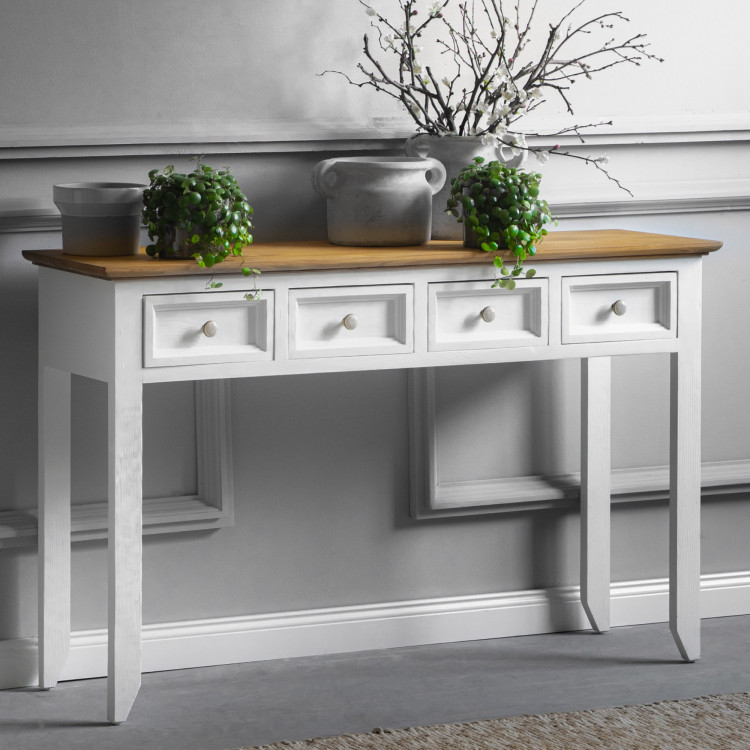 Dřevěný provence příruční stolek, Lille , Jídelna- 1