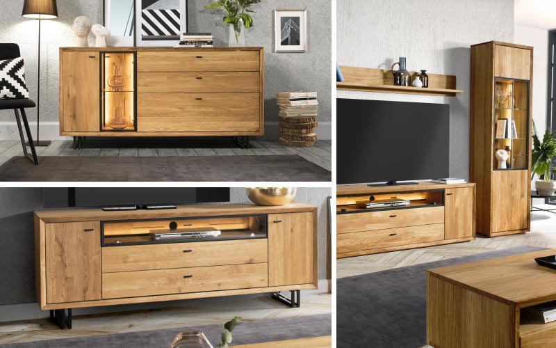 dubov&yacute; n&aacute;bytek Vilo do ob&yacute;vaku na nožičk&aacute;ch