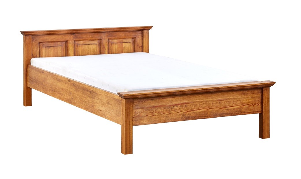 Pevná drevená posteľ 160 x 200