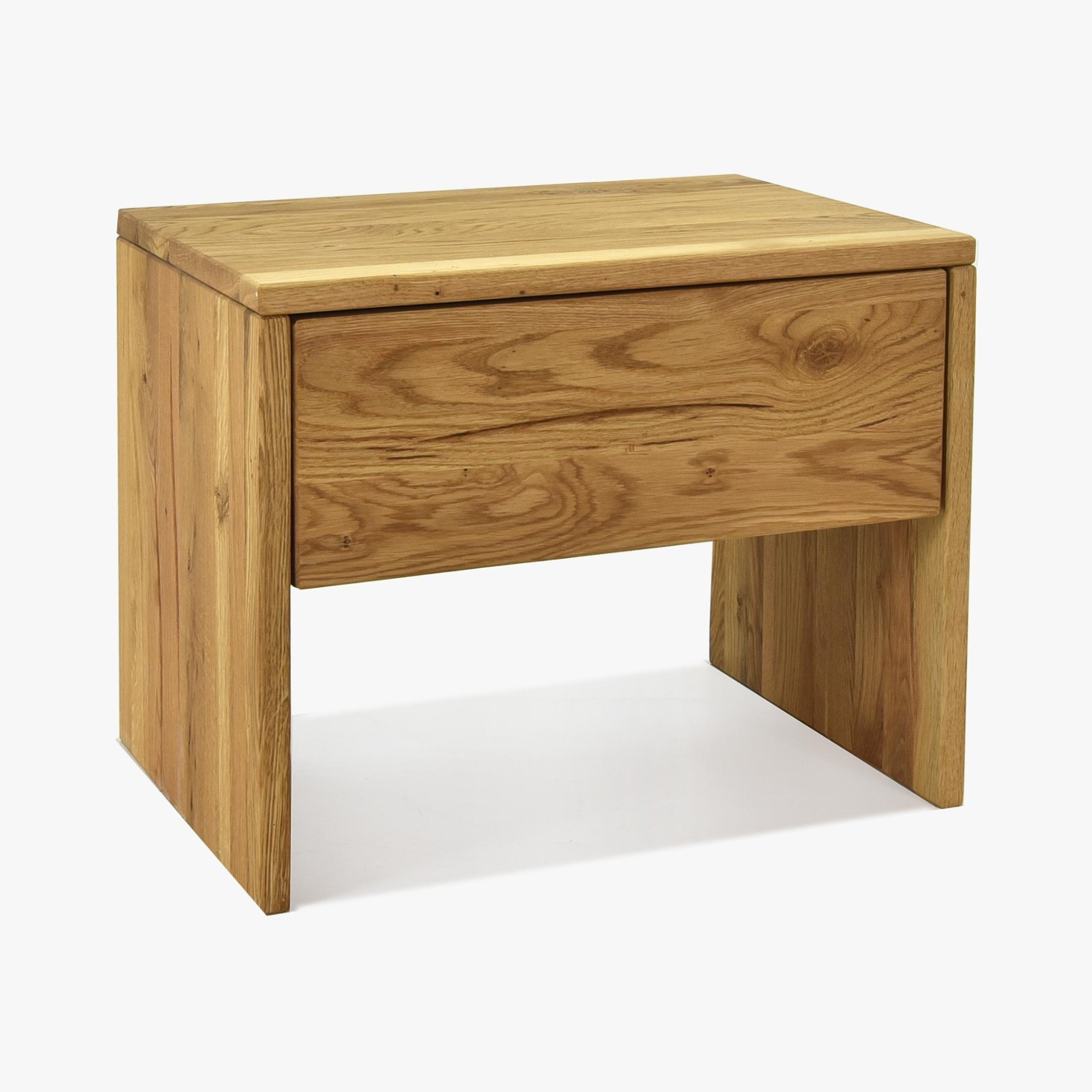 Moderná dubový nočný stolík