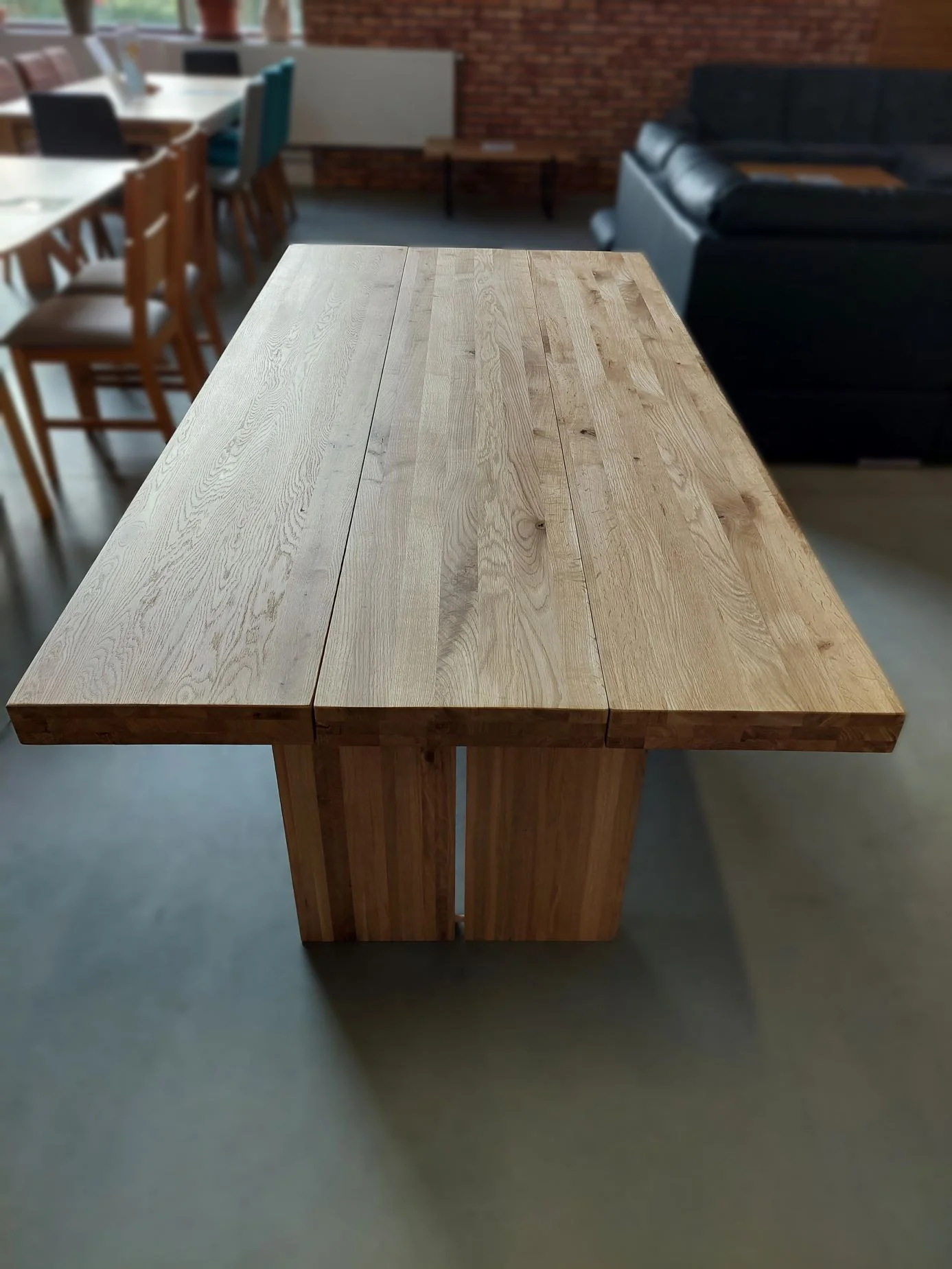 Dubový stôl zľava 