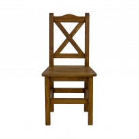 Pevná drevená stolička do jedálne 