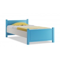 Modrá posteľ pre chlapca 