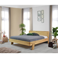 Masívna drevená dubová posteľ Siena (160,180) 