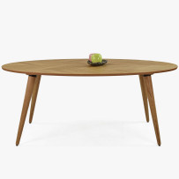 Nádherný dubový stôl - jedinečná kresba - matný lak 