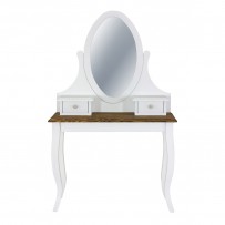 Toaletný stolík so zrkadlom