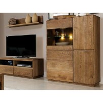 Luxusný nábytok - komoda do obývačky dub pálený 