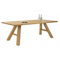 Jedálenský stôl z dubu ASPEN 220 x 100 