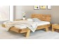 Stabilná trámová posteľ z čistého dubového dreva MIA 