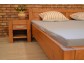 Manželská posteľ z dreva 160 x 200, Model L 5 , farba gaštan