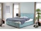 Kvalitná manželská posteľ - moderná matová farba