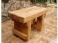 Záhradný stolček dub